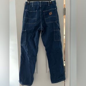 Carhartt Dungaree fit carpenter jeans dark blue